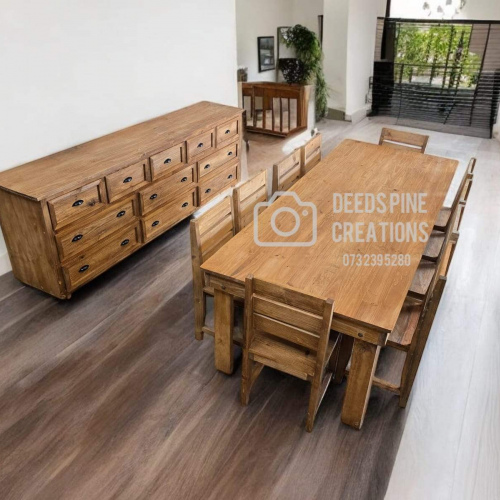 10 Seater with 10x chairs COMBO